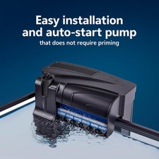 SmartClean Power Filter with EcoRenew Filter Cartridge, Quick and Easy Water Cha