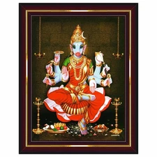 Varahi Amman Photo Wall Painting Framed