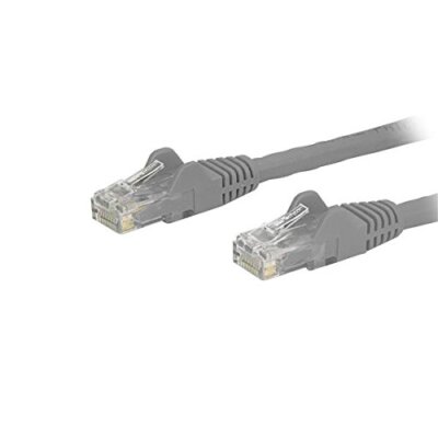 STARTECH.COM N6PATCH6GR 6FT GRAY CAT6 ETHERNET CABLE DELIVERS MULTI GIGABIT 1/2.