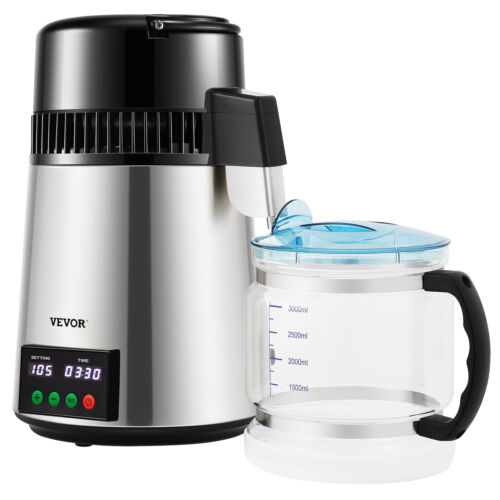 VEVOR 4L Wasser Destilliergerät Edelstahl 304 Water Distiller Wasserdestillierer - Bild 9 von 12