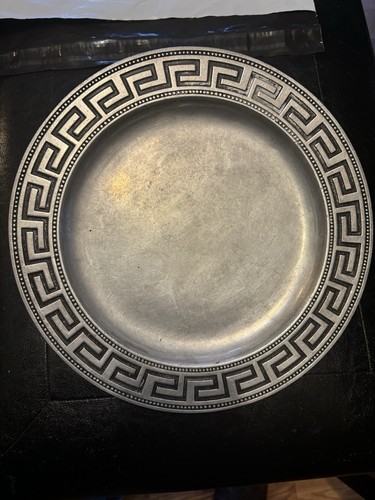 Vintage Wilton Columbia Pa Pewter 11" Plate RWP - Picture 3 of 7