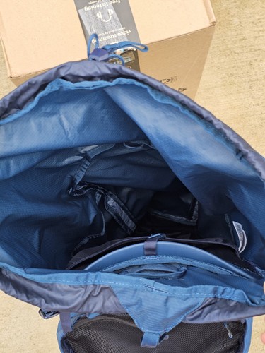 Columbia Titanium Titan Pass 48L Senderismo Trekking Aire Libre Mochila Paquete Azul - Imagen 13 de 15