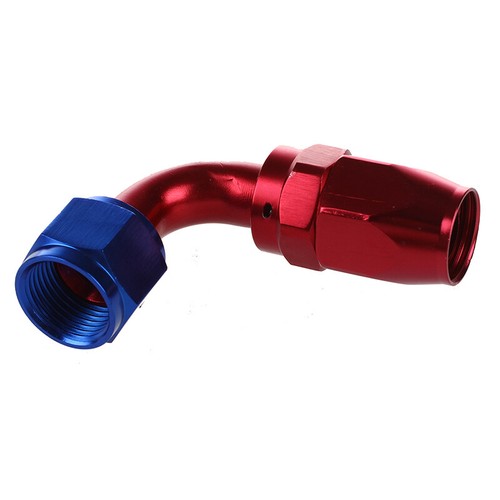 Jeffergarden AN6 Racing Huile/Carburant Ligne Tuyau Fin Pivotant Adaptateur Male Adaptateur Bleu Rouge Couleuran6 180 73870236