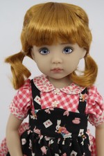 New Wig for Dianna Effner Little Darling doll WILLA Ginger Size 7-8 AP589