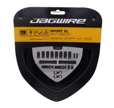 Jagwire Sport XL Shift Kit Road/Mountain fits SRAM/Shimano, Black