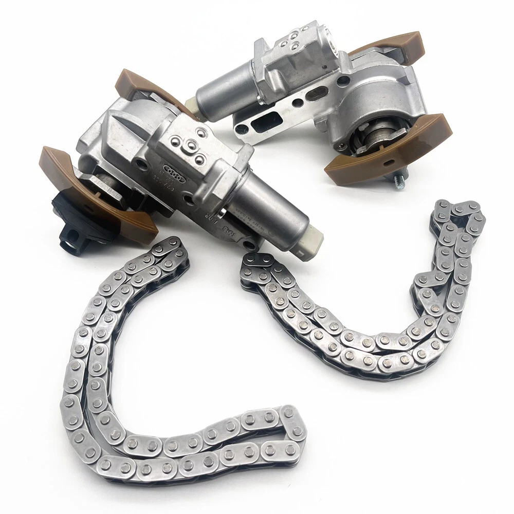 2 Set Engine Timing Tensioner Chain 4.2 V8 For VW Touareg
