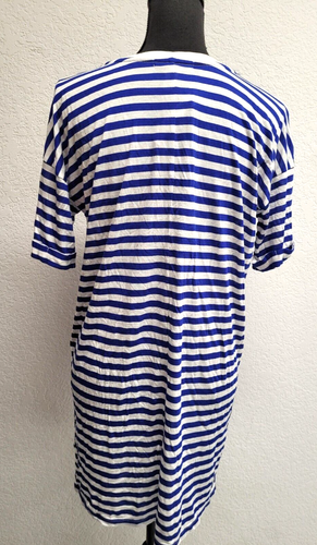 NWT Set of 2 Forever 21 Shirt Dress (S) 1-Brown Stripe. 1-Blue Stripe. Comfy! - Picture 7 of 7