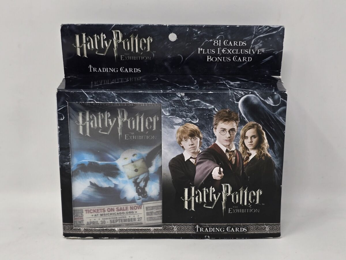 Artbox Harry Potter The Exhibition 82 Trading Cards Set Artbox Harry Potter The Exhibition 82 Trading Cards Set