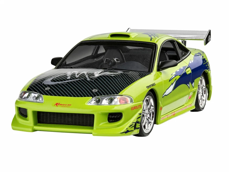 Nuovo Revell Fast & Furious Brian's 1995 Mitsubishi Eclipse 1:25 Kit Modello - - Immagine 3 di 3