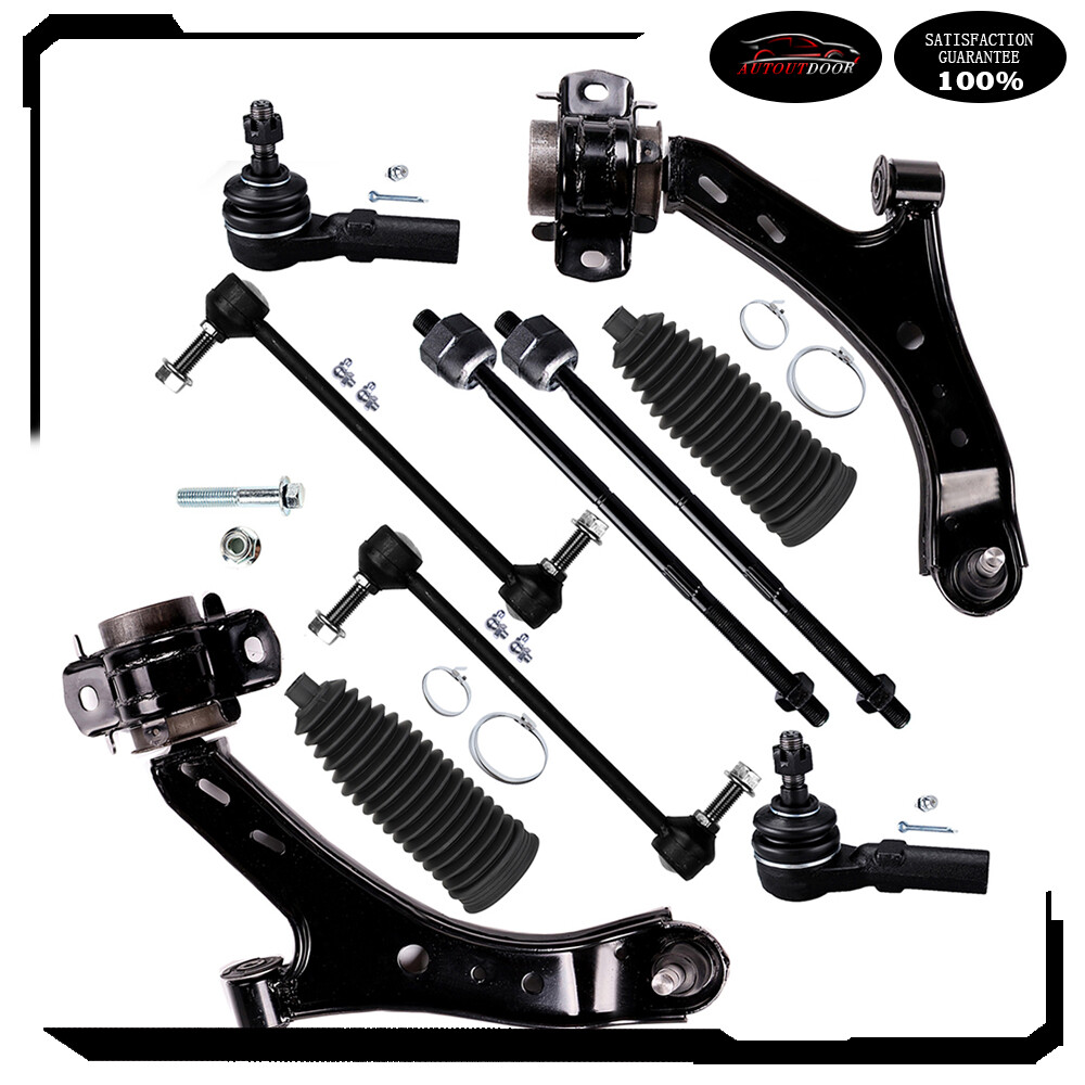 CCIYU Inner Tie Rod Ends Lower Ball Joint Outer Tie Rod Ends Lower Ball Joint Outer Front Sway Bar Links Rwd Compatible Fit 08 10 Dodge Challenger 06 10 Charger 8pcs Suspension Kit CCIYU Inner Tie Rod Ends Lower Ball Joint Outer Tie Rod Ends Lower Ball Joint Outer Front Sway Bar Links Rwd Compatible Fit 08 10 Dodge Challenger 06 10 Charger 8pcs Suspension Kit