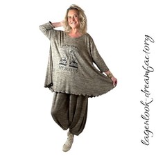 Myo Tunique Longue Douillet Pull Kaki 2 Tailles 42 44 46 48 50 52 54