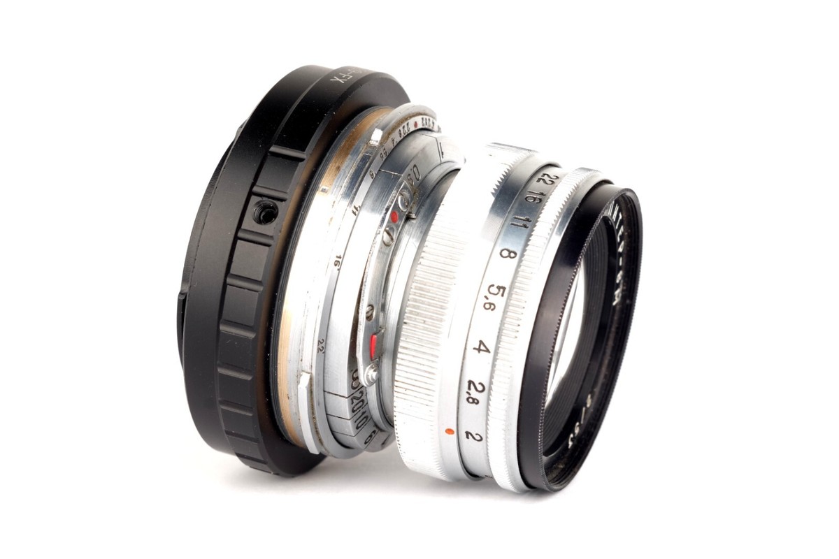 Contax KIEV RF to Fuji X adapter FX with focusing part GIFT