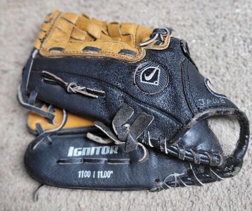Nike Ignitor 1100 11" Glove LHT Leather Baseball Glove Diamond Ready Lefty Mitt - Picture 2 of 9