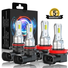 For Chevy Equinox LTZ Sport Utility 2010-2018 LED Headlights High Low Bulbs Kit