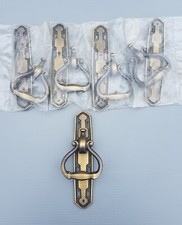 Vintage Lot of 5 1970  s Cabinet Door Handles Pulls NOS