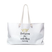 Real Women Fix Each Other's Crowns Weekender Bag