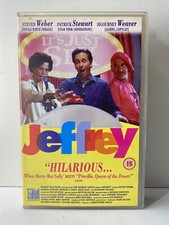 Jeffrey VHS 1995 Gay Comedy Patrick Stewart Sigourney Weaver Steven Weber