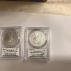 2022-W Silver Eagle - PCGS MS70 - One Of The 2 Coins Shown