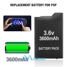 3600mAh Rechargeable Battery Pack 3.6V for Sony PSP Slim 2000 2001 3000 3001 New