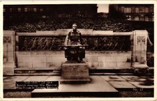 Real Photo Scottish American War Memorial Edinburgh SCOTLAND Postcard