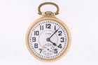 Antique Elgin BW Raymond 10k GF 16s 21 Jewel Railroad Star Case Pocket Watch