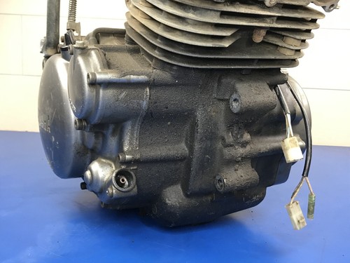 92 Yamaha XT350 XT 350 Complete Engine Motor Cylinder Head Cases Bottom End - Foto 15 di 18