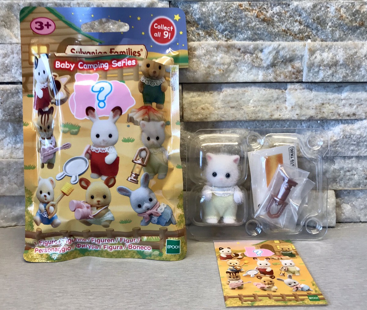 Sylvanian Families Blind Bags Baby Camping Series Persian Cat Calico  Critter