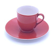 VIntage Red Made In Czechoslovakia Tea Set