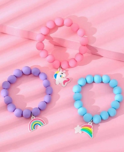 Great Pretenders Meerjungfrau Armband-Set – 2 Stück, Glitzernde Perlen, Vielseitig Für Kleine Prinzessinnen