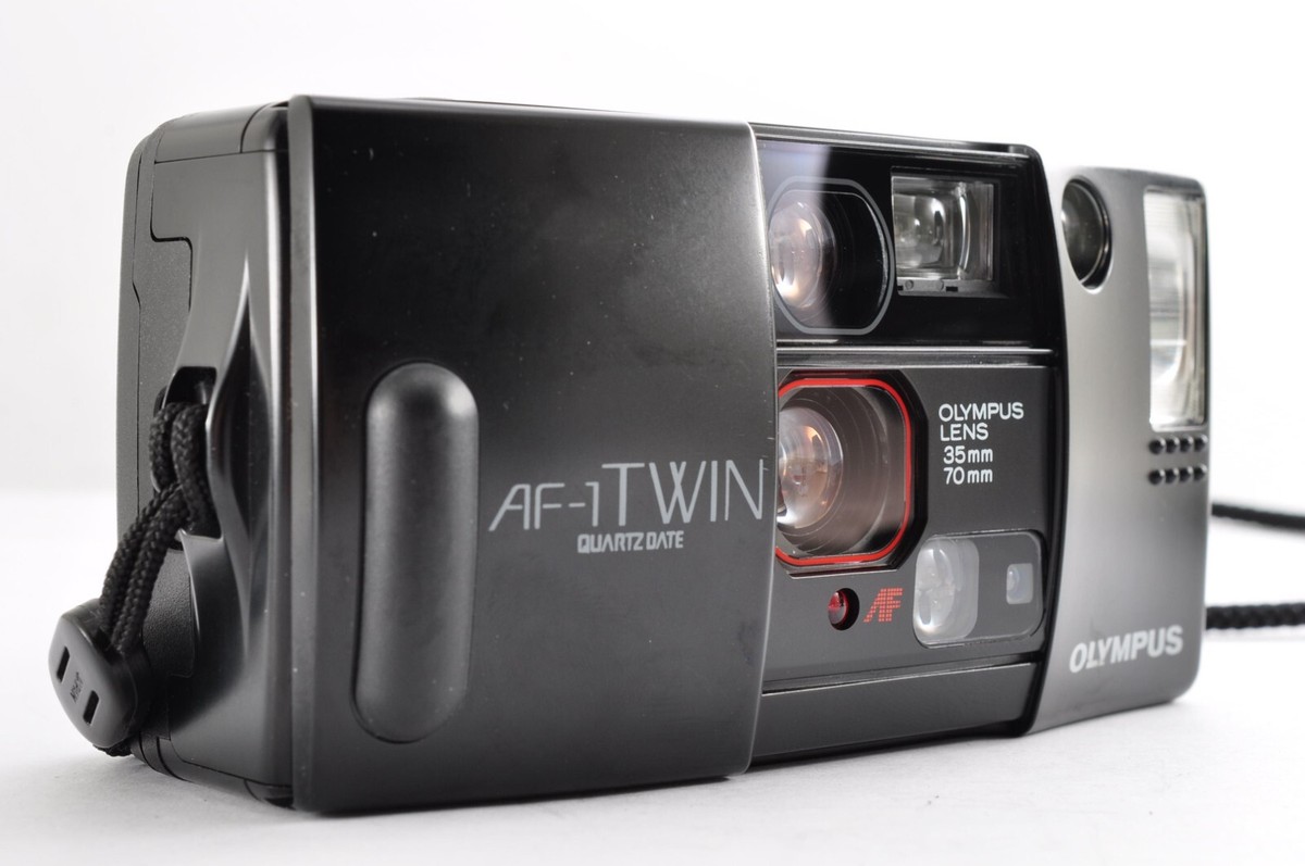 Olympus AF-1 Twin Quartz Date Point & Shoot Film Camera [Exc