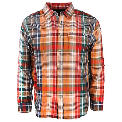 Etnies Kinder Hemd Bakersfield Shirt kariert XL