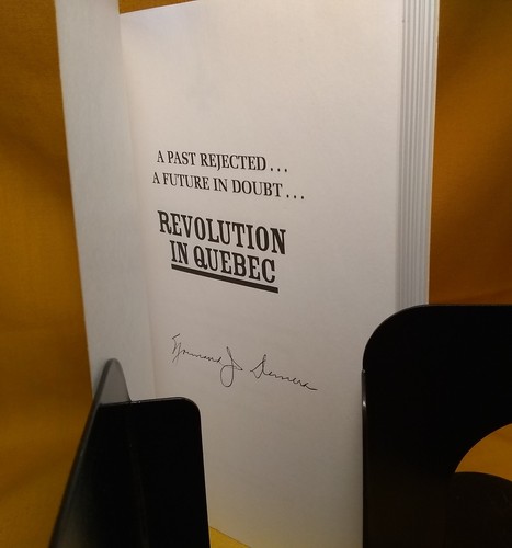 Revolution in Quebec Normand J Demers Signed 1995 PB 1st edition History Culture - Picture 2 of 14