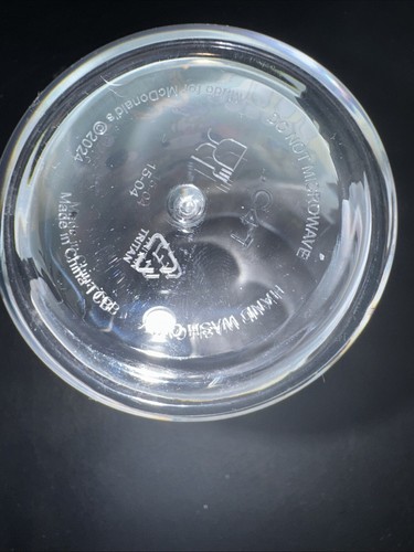 McDonald’s Collector's Glasses 2024 Snoopy & Hello Kitty Glass HK Peanuts - Picture 3 of 3