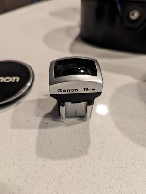Objectif Canon FL 19mm F/3.5 Ultra Grand-angle - Monture FL, Manuel