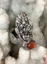 Sunstone Dragon Ring