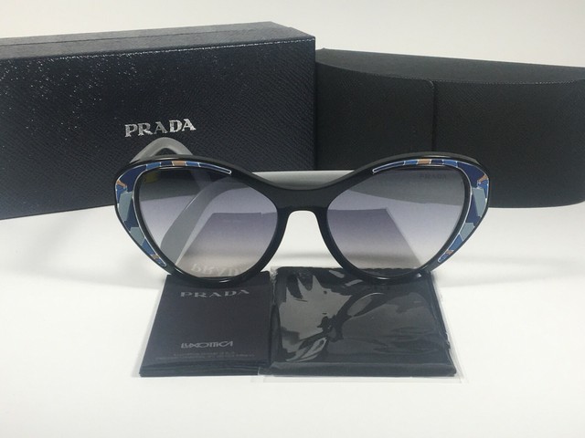 prada sunglasses blue frame