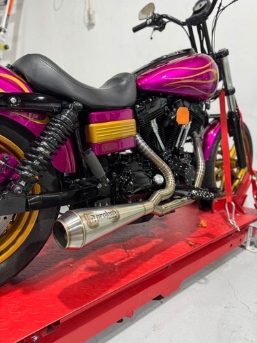 2-1 Exhaust Harley-Davidson Dyna FXDF Fatbob 99-17 Fullsystem - Picture 4 of 19