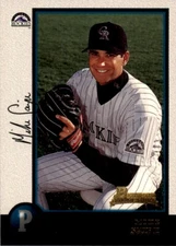 1998 Bowman Mike Saipe . Colorado Rockies #352