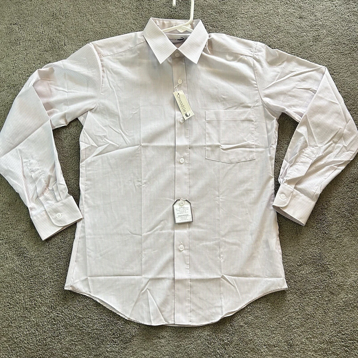 Crocodile Long Sleeve Casual Button-Down Shirts for Men for sale 