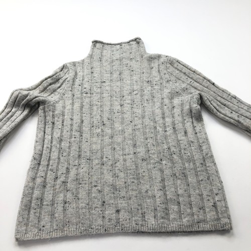 Madewell Donegal Evercrest Turtleneck XS Women's Pullover Sweater Cream AF505 - Picture 5 of 8