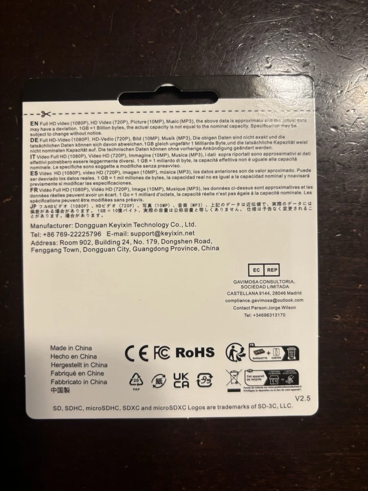 Kootion 10pcs 16GB Micro SD Card Ultra SDHC Memory TF Card For PC Camera - Image 4 of 4