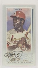 2020 Topps Allen & Ginter's Mini Short Print Lou Brock #324 HOF 6h5