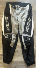 Shift Assault Racing Motocross Motorcycle Pants Mens 38 Black/Grey