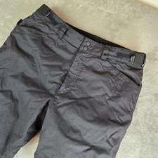 Fera Snow Pants 38R Black Cargo Pocket Insulated Ski Snowboarding Waterproof