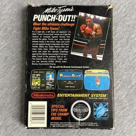 Mike Tyson's Punch-Out!! (Nintendo NES, 1987) Completo con P&oacute;ster