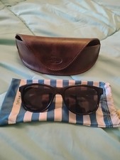 Fossil Sunglasses Polarized 100 UVA/ UVB Protection Black