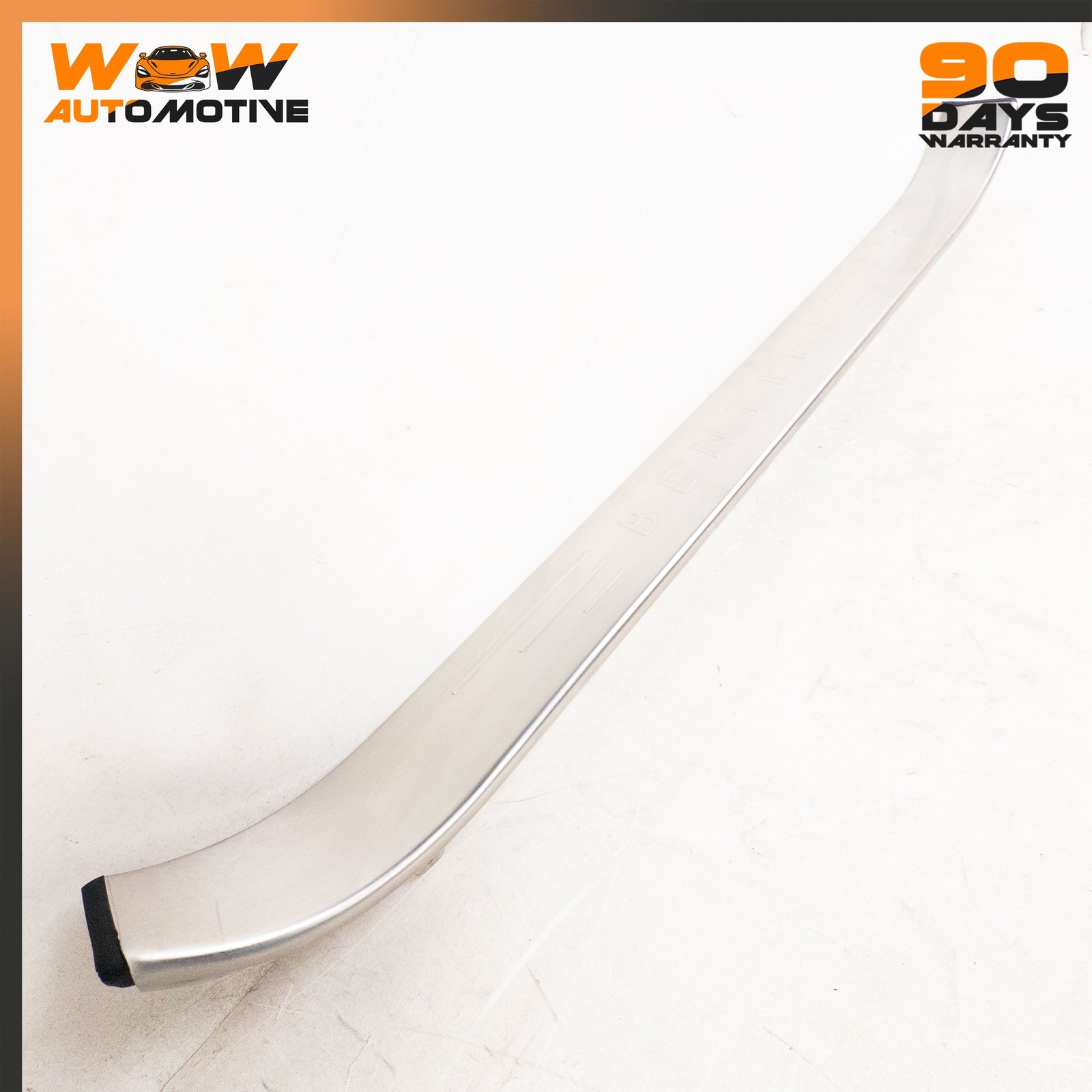 07-11 BENTLEY CONTINENTAL GTC LOWER LEFT OUTER DOOR SILL TRIM STRIP OEM