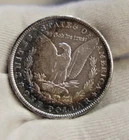 Attractive Toned 1904 US Morgan Silver $1 XF+ (Cleaned)