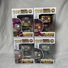 Funko Pop! Marvel Zombies Lot Red Hulk Dr. Doom Thor Modak