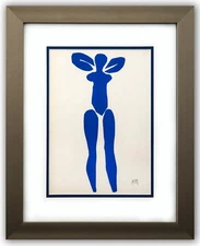 Henri Matisse- Lithograph "Verve - Nu bleu I"